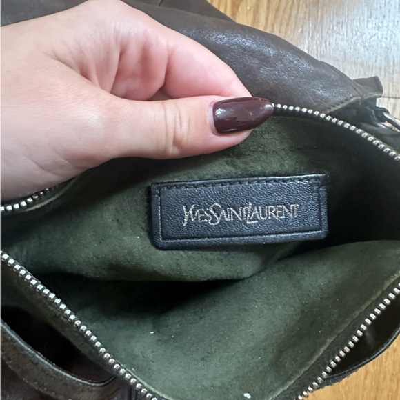 YSL brown slouchy bag- - Picture 4 of 5